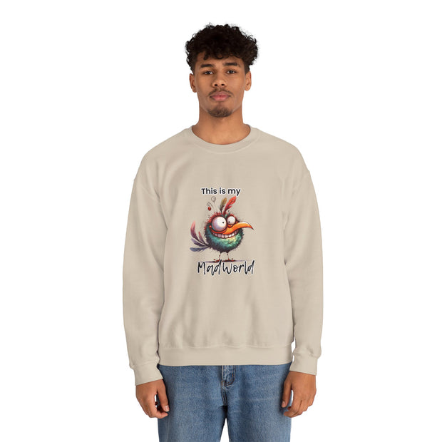 This is My Mad World Unisex Heavy Blend™ Crewneck Sweatshirt