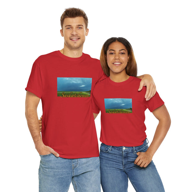 Saskatchewan Skies Unisex Heavy Cotton Tee