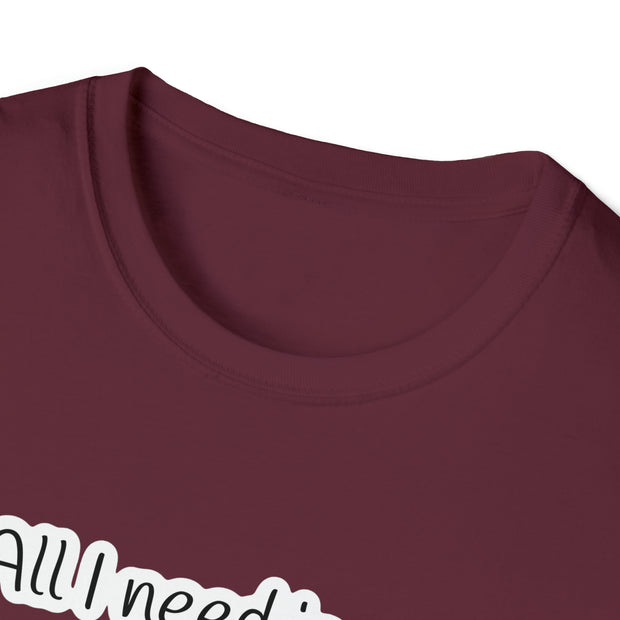 Books, Cat & Coffee Unisex Softstyle T-Shirt