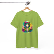 Graffiti Anime Girls Unisex Heavy Cotton Tee