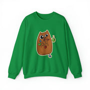 Christmas cat Unisex Heavy Blend™ Crewneck Sweatshirt