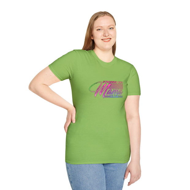 Stressed Out Mama Unisex Softstyle T-Shirt