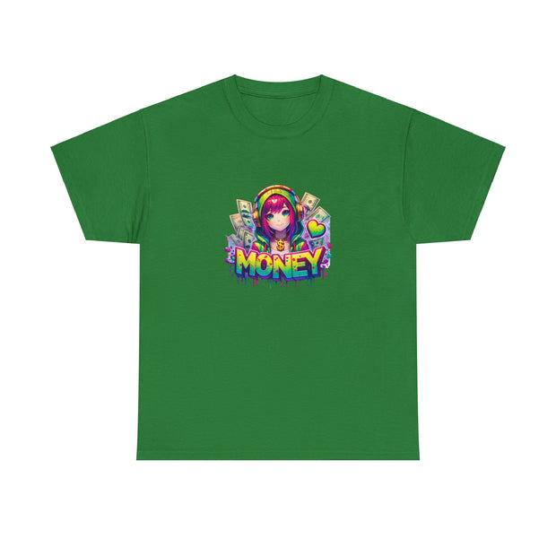 Graffiti Anime Girls Unisex Heavy Cotton Tee