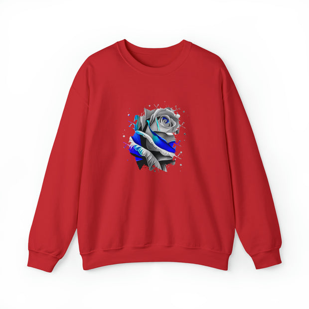 Rose Unisex Heavy Blend™ Crewneck Sweatshirt