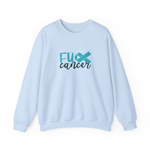 Fuck Cancer Unisex Heavy Blend™ Crewneck Sweatshirt