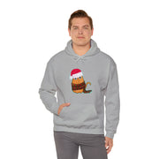 Christmas cat Unisex Heavy Blend™ Hooded Sweatshirt
