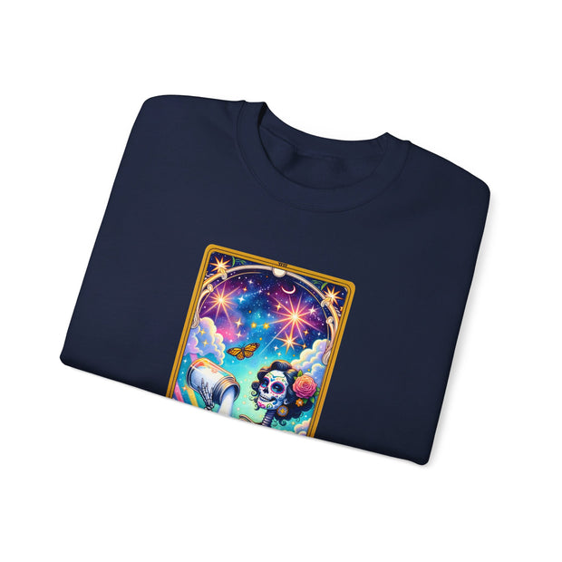 Salty Bitch Tarot Card Unisex Heavy Blend™ Crewneck Sweatshirt