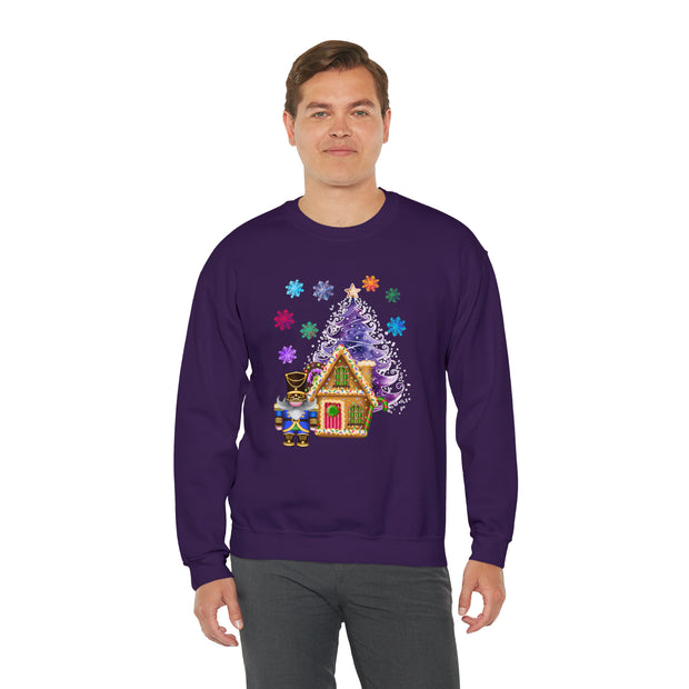 Gnome Nutcracker Unisex Heavy Blend™ Crewneck Sweatshirt