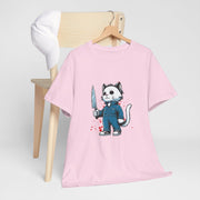 Horror Movie Cats Unisex Heavy Cotton Tee
