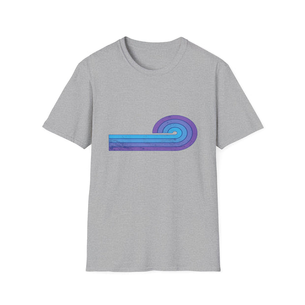 Semicircle Stripes Unisex Softstyle T-Shirt
