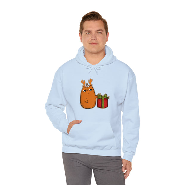 Christmas cat Unisex Heavy Blend™ Hooded Sweatshirt