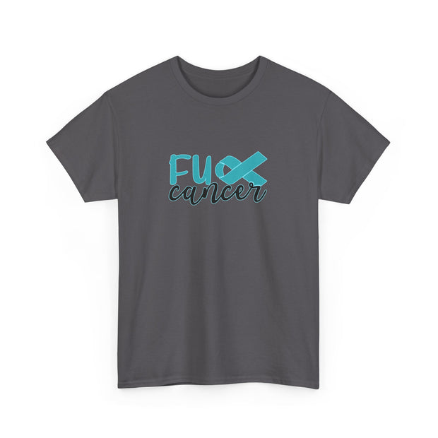 Fuck Cancer Unisex Heavy Cotton Tee