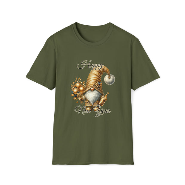 Gnome New Year Unisex Softstyle T-Shirt