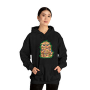 Christmas cat Unisex Heavy Blend™ Hooded Sweatshirt