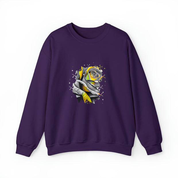 Rose Unisex Heavy Blend™ Crewneck Sweatshirt