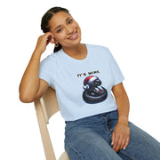 Christmas dragon Unisex Softstyle T-Shirt