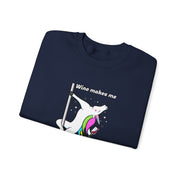 Unicorn Wine Unisex Heavy Blend™ Crewneck Sweatshirt