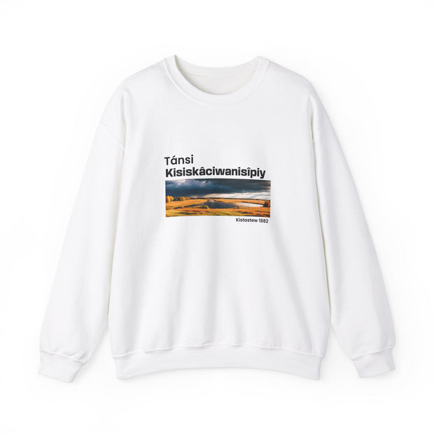 Tánsi Cree Saskatchewan Unisex Heavy Blend™ Crewneck Sweatshirt