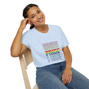 Rainbow Pride Unisex Softstyle T-Shirt