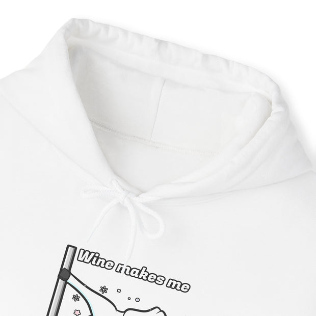Unicorn Wine Unisex Heavy Blend™ Hooded Sweatshirt