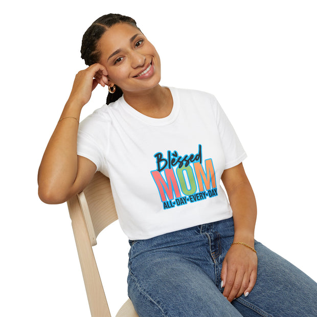 Blessed Mom Unisex Softstyle T-Shirt