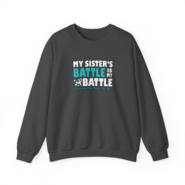 My Sister’s Battle Unisex Heavy Blend™ Crewneck Sweatshirt