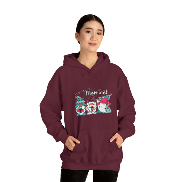 Gnome Christmas Unisex Heavy Blend™ Hooded Sweatshirt