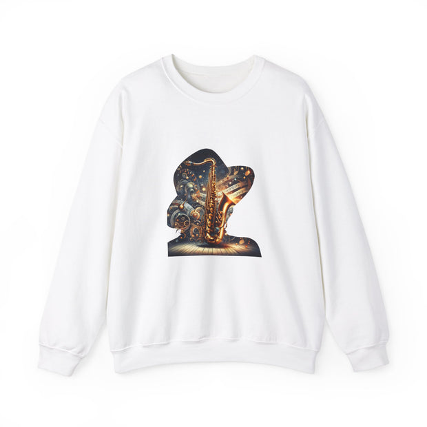 Saxophone Unisex Heavy Blend™ Crewneck Sweatshirt