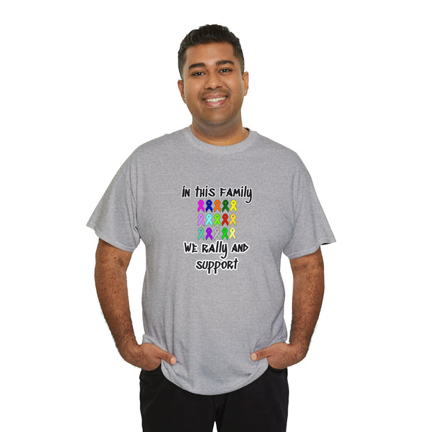 Cancer Support Unisex Heavy Cotton Tee