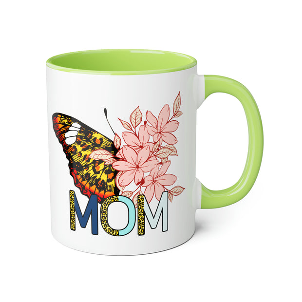 Butterfly Mom Accent Mugs, 11oz