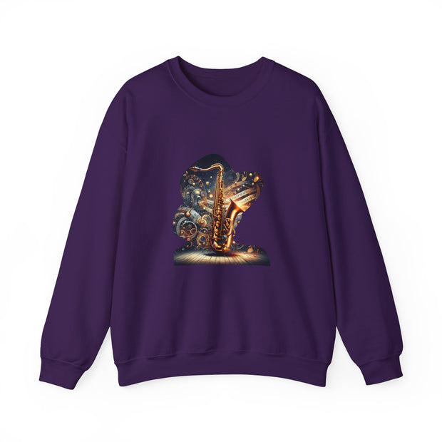 Saxophone Unisex Heavy Blend™ Crewneck Sweatshirt