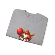 Horror Movie Cats Unisex Heavy Blend™ Crewneck Sweatshirt