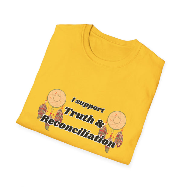 I Support Truth & Reconciliation Unisex Softstyle T-Shirt