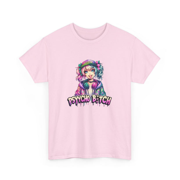 Graffiti Anime Girls Unisex Heavy Cotton Tee