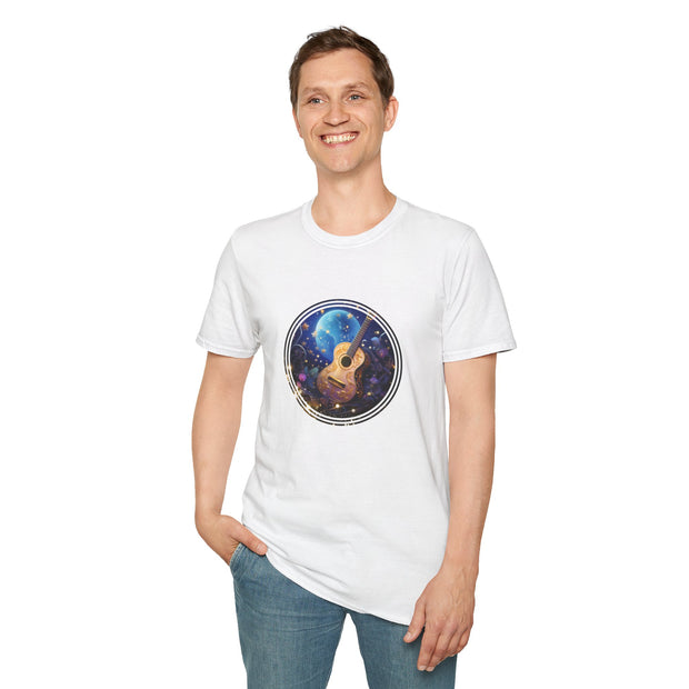 Moonlight Guitar Unisex Softstyle T-Shirt