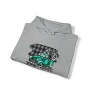 Christmas truck Unisex Heavy Blend™ Hooded Sweatshirt