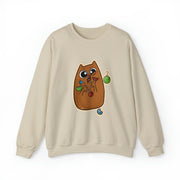 Christmas cat Unisex Heavy Blend™ Crewneck Sweatshirt