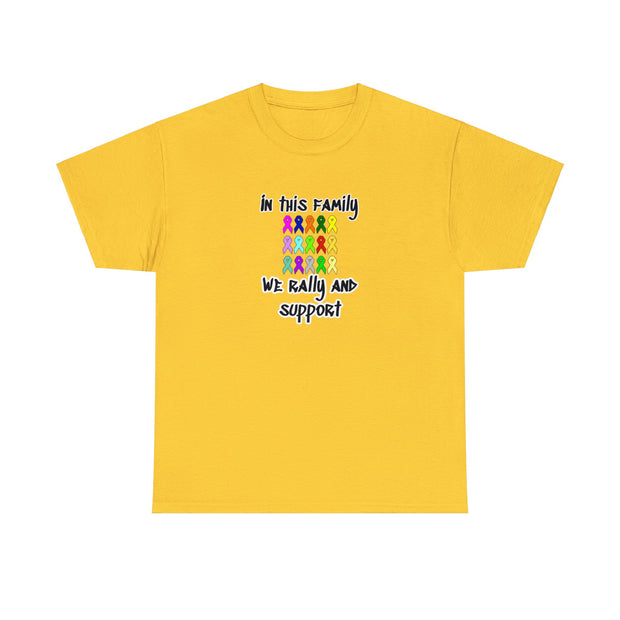 Cancer Support Unisex Heavy Cotton Tee