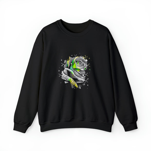 Rose Unisex Heavy Blend™ Crewneck Sweatshirt