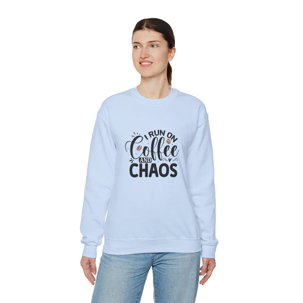 Coffee and Chaos Unisex Heavy Blend™ Crewneck Sweatshirt
