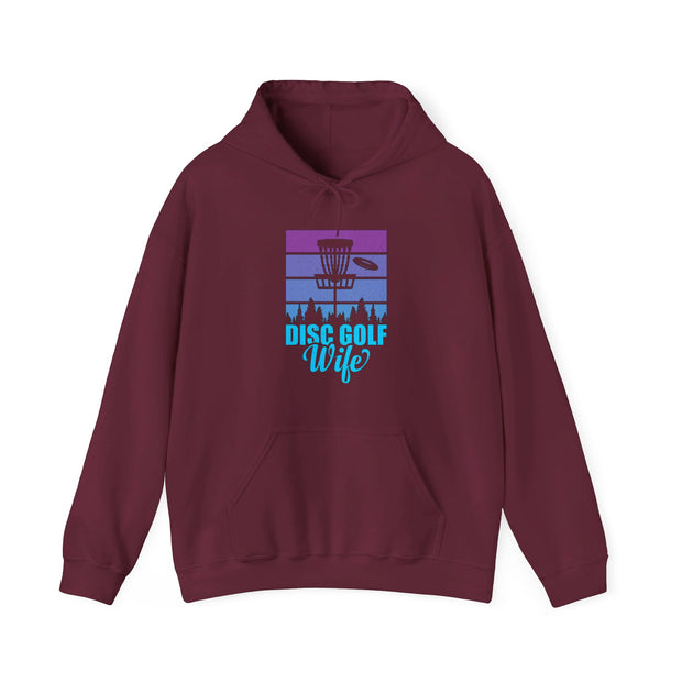 Disc Golf Wife Unisex Heavy Blend™ Hooded Sweatshirt