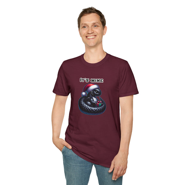 Christmas dragon Unisex Softstyle T-Shirt