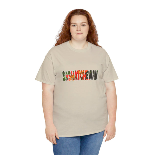 Saskatchewan Unisex Heavy Cotton Tee