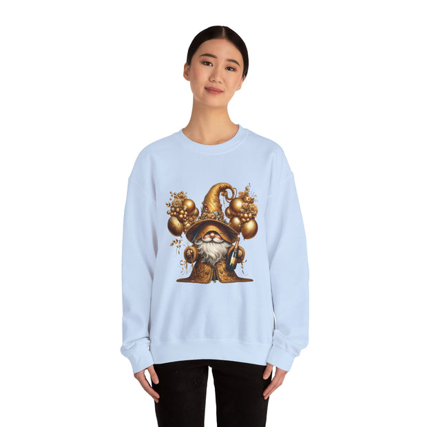 New Year Gnome Unisex Heavy Blend™ Crewneck Sweatshirt