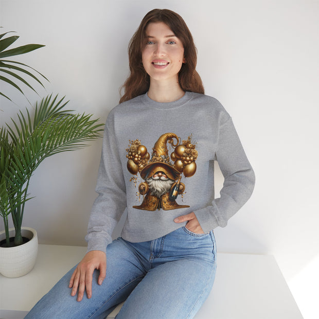 New Year Gnome Unisex Heavy Blend™ Crewneck Sweatshirt