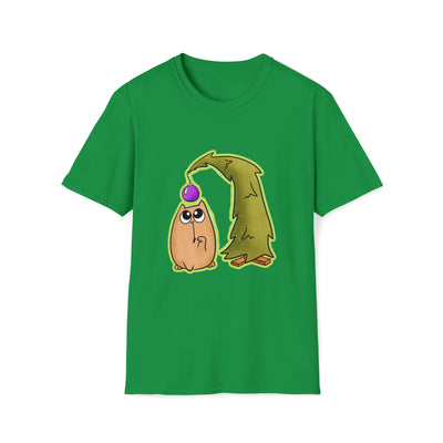 Christmas cat Unisex Softstyle T-Shirt