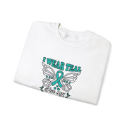 Teal for Mom Unisex Heavy Blend™ Crewneck Sweatshirt