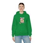 Christmas cat Unisex Heavy Blend™ Hooded Sweatshirt