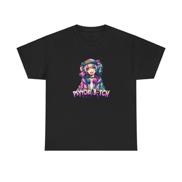 Graffiti Anime Girls Unisex Heavy Cotton Tee