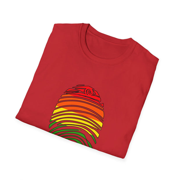 Pride Fingerprint Unisex Softstyle T-Shirt